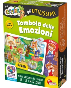 LISCIANI Carotina gli utilissimi tombola delle emozion> Primi Apprendimenti