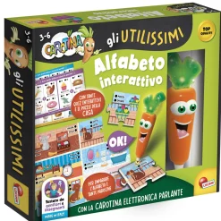 LISCIANI Carotina penna parlante gli utilissimi alfabeto interattivo><noscript><img width=