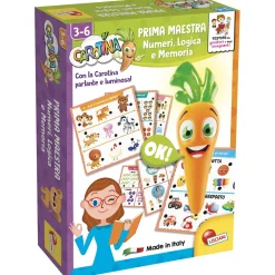 LISCIANI Carotina prima maestra bimbo basic – primi concetti educativi per bambini> Primi Apprendimenti