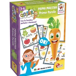 LISCIANI Carotina prima maestra prime parole – schede educative per il linguaggio> Giochi Per Imparare Le Lingue