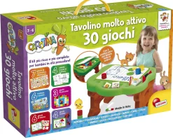 LISCIANI Carotina tavolino molto attivo 30 giochi> Primi Apprendimenti