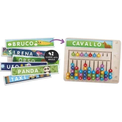LISCIANI Carotina utilissimi crea parole – gioco di composizione parole educativo> Tablet E Giochi Interattivi|Primi Apprendimenti