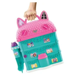 GABBY'S DOLLHOUSE Casa di gabby in pasta modellabile – set casa magica con 3 personaggi e accessori – dai 3 anni in su><noscript><img width=