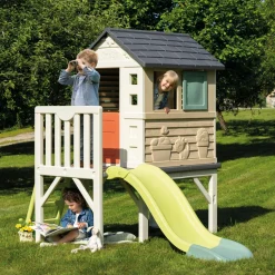 SMOBY Casetta palafitta per bambini life – divertimento sicuro per i piccoli avventurieri><noscript><img width=