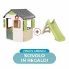 SMOBY Casetta life jura lodge per bambini – gioco all’aperto resistente e sicura – 2+> Casette Per Bambini