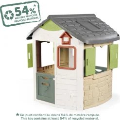 SMOBY Casetta life jura lodge per bambini – gioco all’aperto resistente e sicura – 2+><noscript><img width=