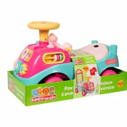 BABY SMILE Cavalcabile elettronico (girl)><noscript><img width=