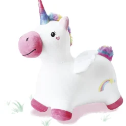BABY SMILE Cavalcabile gonfiabile unicorno –> Giochi Impilabili