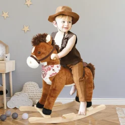 AMI PLUSH Cavallo a dondolo per bambini  –><noscript><img width=