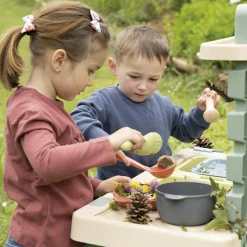 SMOBY Centro giardinaggio life per bambini – cucina da esterno con accessori, resistente e realistica><noscript><img width=