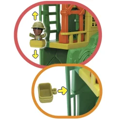 BABY SMILE Centro salva dinosauri – giocattolo interattivo dinosauri con luci, suoni e dino care center per bambini><noscript><img width=