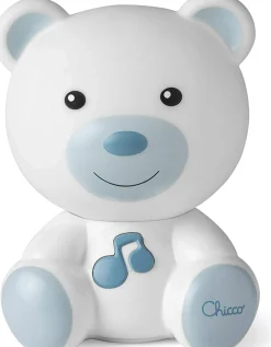 Chicco – luce notte orsetto azzurro> Giochi Musicali