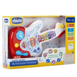 Chicco la mia prima chitarra – happy music – 9 mesi – 4 anni><noscript><img width=
