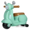 Chicco vespa primavera cavalcabile – moto giocattolo con luci, suoni, ruote rimovibili, max 25 kg – per bambini 1-3 anni, verde acqua> Veicoli E Macchinine A Pedali