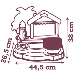 Disney Stitch Chiosco da spiaggia stitch con gelati e waffle deliziosi per bambini 3+ – smoby><noscript><img width=