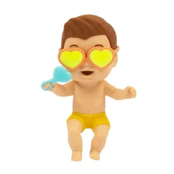 GIOCHI PREZIOSI Cicciobello amicicci beach elvis con  occhiali dotati di lenti che cambiano colore quando sono esposti al sole> Mini Dolls