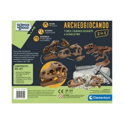 CLEMENTONI – 19324 – archeogiocando kit t-rex 2in1><noscript><img width=