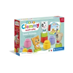 CLEMENTONI – 17849 – clemmy libricino sweet animal book> Costruzioni Bambini