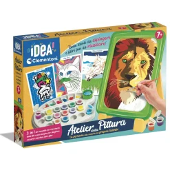 CLEMENTONI – 18677 – idea – atelier della pittura, set pittura per bambini> Moda, Gioielli, Decorazioni, Cosmetici