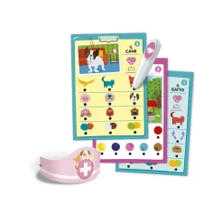 SAPIENTINO Clementoni – 16764 – la piccola veterinaria con penna interattiva><noscript><img width=