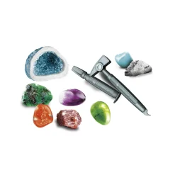 CLEMENTONI – 19350 – minerali e geodi – kit scientifico> Giochi Scientifici