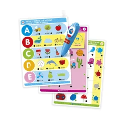 SAPIENTINO Clementoni – 16748 – penna scuola infanzia 2 4 con penna interattiva><noscript><img width=