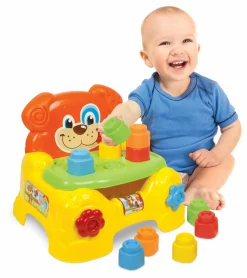 CLEMMY Clementoni – 17080 – poltroncina portamattoncini cagnolino><noscript><img width=