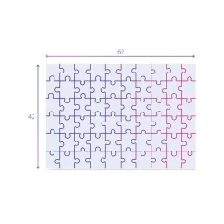 DISNEY PRINCESS Clementoni – 26452 – puzzle 60 maxi frozen 2 – 62x42 cm><noscript><img width=