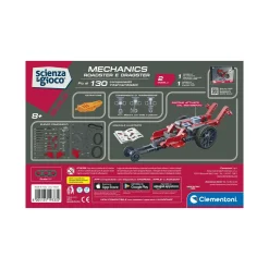 CLEMENTONI – 19333 – roadster e dragster – kit scientifico><noscript><img width=
