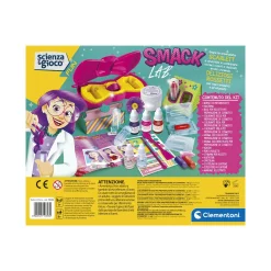 CLEMENTONI – 19353 – smack lab – ricco kit scientifico e creativo><noscript><img width=