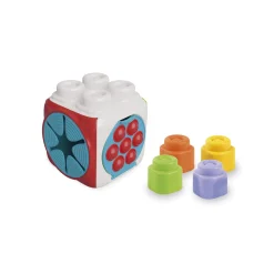 CLEMMY Clementoni – 17902 – soft – sensory activity cube> Costruzioni Bambini