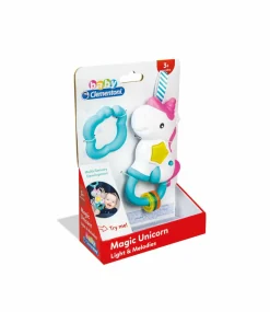 BABY CLEMENTONI Clementoni – 17333 – sonaglino unicorno interattivo> Trillini E Sonagli