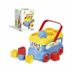 Disney Clementoni – 14395 – topolino bus inserimento forme> Giochi Di Apprendimento