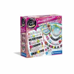 CLEMENTONI – crazy chic – message bracelets, 18634> Moda, Gioielli, Decorazioni, Cosmetici