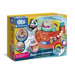 CLEMENTONI – idea – atelier della ceramica, tornio per modellare la creta> Kit Artistici E Pittura