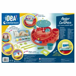 CLEMENTONI – idea – atelier della ceramica, tornio per modellare la creta><noscript><img width=