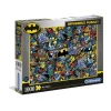 Clementoni – impossible puzzle – batman – puzzle adulti 1000 pezzi> Puzzle Per Adulti|Puzzle 1000 Pezzi