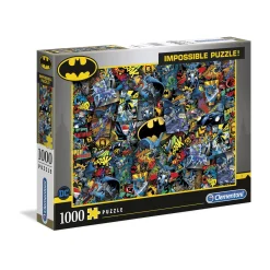 Clementoni – impossible puzzle – batman – puzzle adulti 1000 pezzi> Puzzle Per Adulti|Puzzle 1000 Pezzi