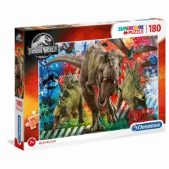 Jurassic World Clementoni – puzzle – 180 pezzi> Puzzle Per Bambini