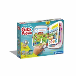SAPIENTINO Clementoni – – girapagina, libro interattivo> Primi Apprendimenti