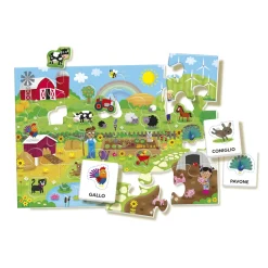 SAPIENTINO Clementoni – baby montessori – parole in fattoria> Primi Apprendimenti