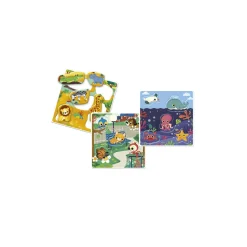 SAPIENTINO Clementoni – montessori baby – gli animali 3 in 1><noscript><img width=