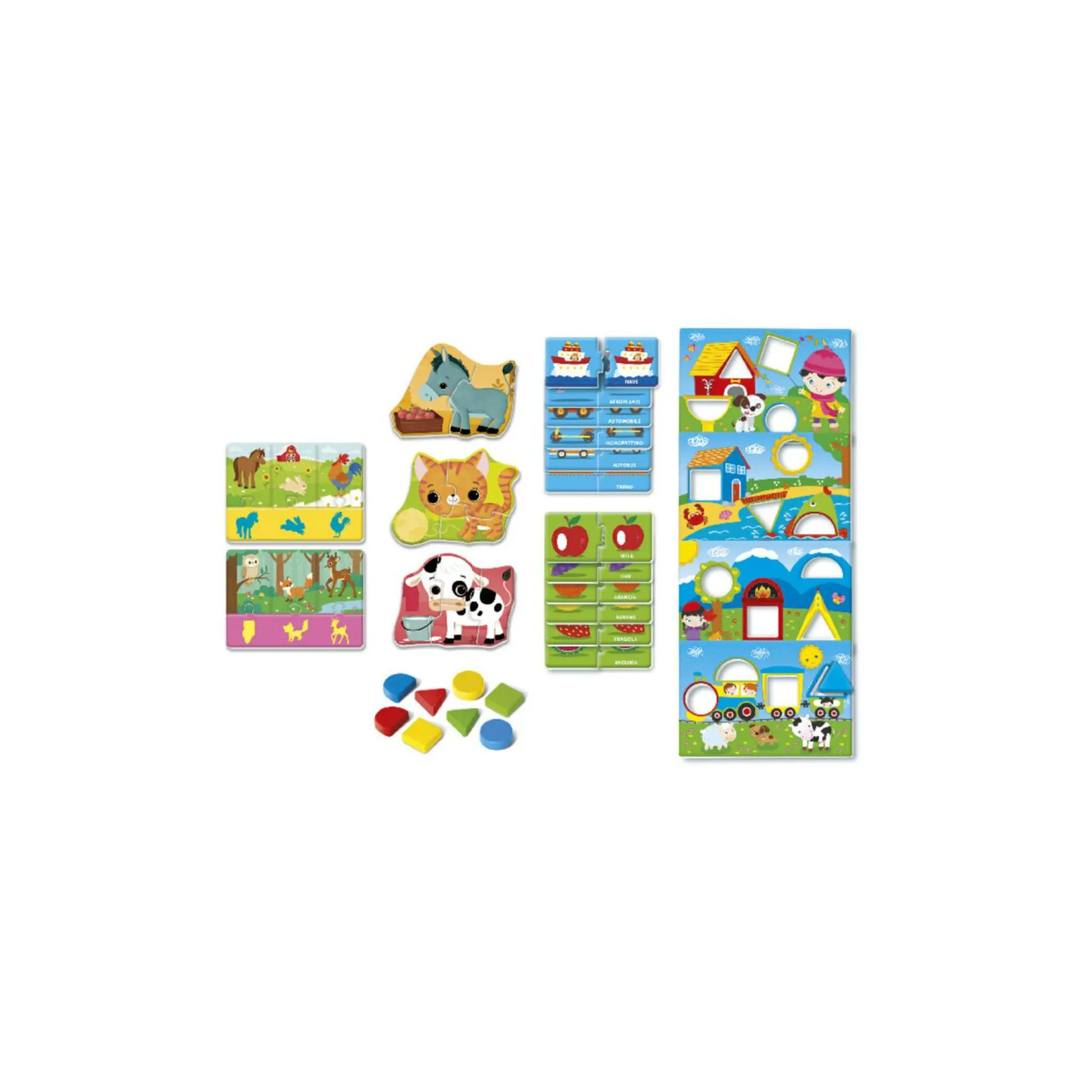 SAPIENTINO Clementoni – montessori baby primi giochi> Primi Apprendimenti