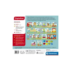 SAPIENTINO Clementoni – montessori baby il trenino delle forme><noscript><img width=