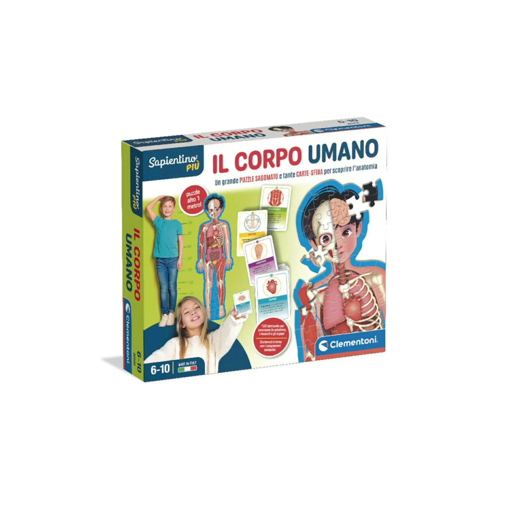 SAPIENTINO Clementoni – piu – corpo umano> Primi Apprendimenti