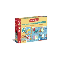 SAPIENTINO Clementoni – puzzle gigante dell’alfabeto> Primi Apprendimenti