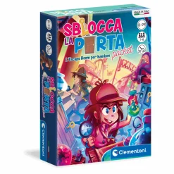 CLEMENTONI – sblocca la porta – pocket> Giochi Di Società Per Bambini