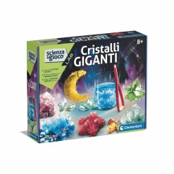 CLEMENTONI – science & play lab – cristalli giganti, 19232> Giochi Natura