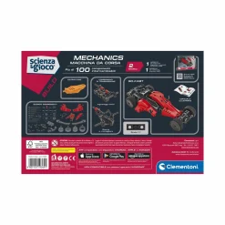 CLEMENTONI – science & play build – macchina da corsa rossa, 19369><noscript><img width=