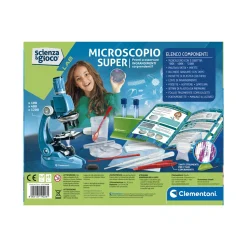 CLEMENTONI – scienza e gioco lab – microscopio super> Giochi Scientifici